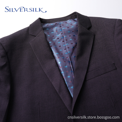 Plus Size Party Wear Herren Blazer Schwarz